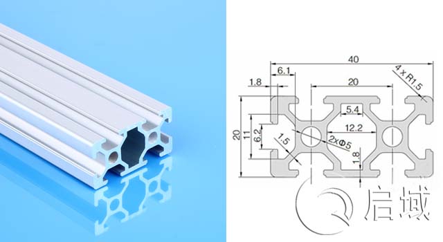 歐標2040工業(yè)鋁型材
